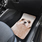 Shih Poo Funny Face Car Floor Mats 119