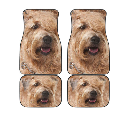 Soft-coated Wheaten Terrier Funny Face Car Floor Mats 119