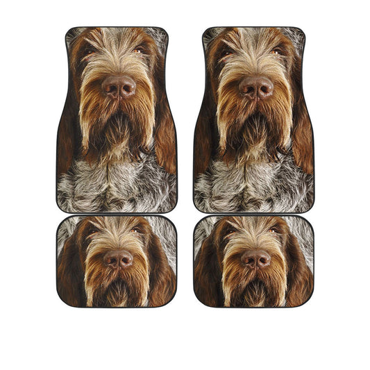 Spinone Italiano Funny Face Car Floor Mats 119