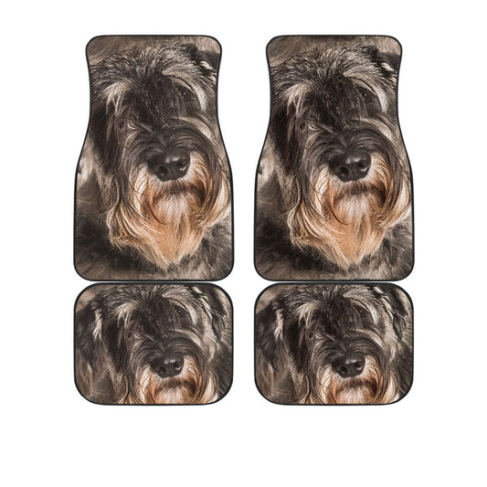 Standard Schnauzer Funny Face Car Floor Mats 119