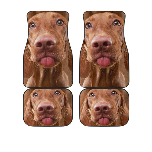 Vizsla Funny Face Car Floor Mats 119