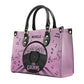 The Goldens Purple Leather Bag