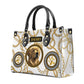 Goldsace Golden Chain Baroque Leather Bag
