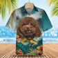 Poodle - 3D Tropical Hawaiian Shirt