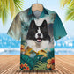 Karelian Bear Dog - 3D Tropical Hawaiian Shirt