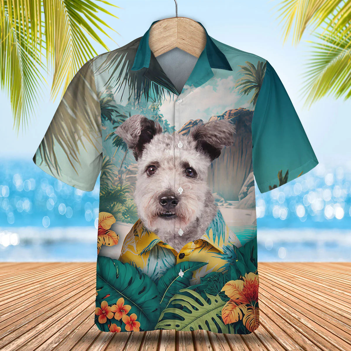 Pumi Dog - 3D Tropical Hawaiian Shirt