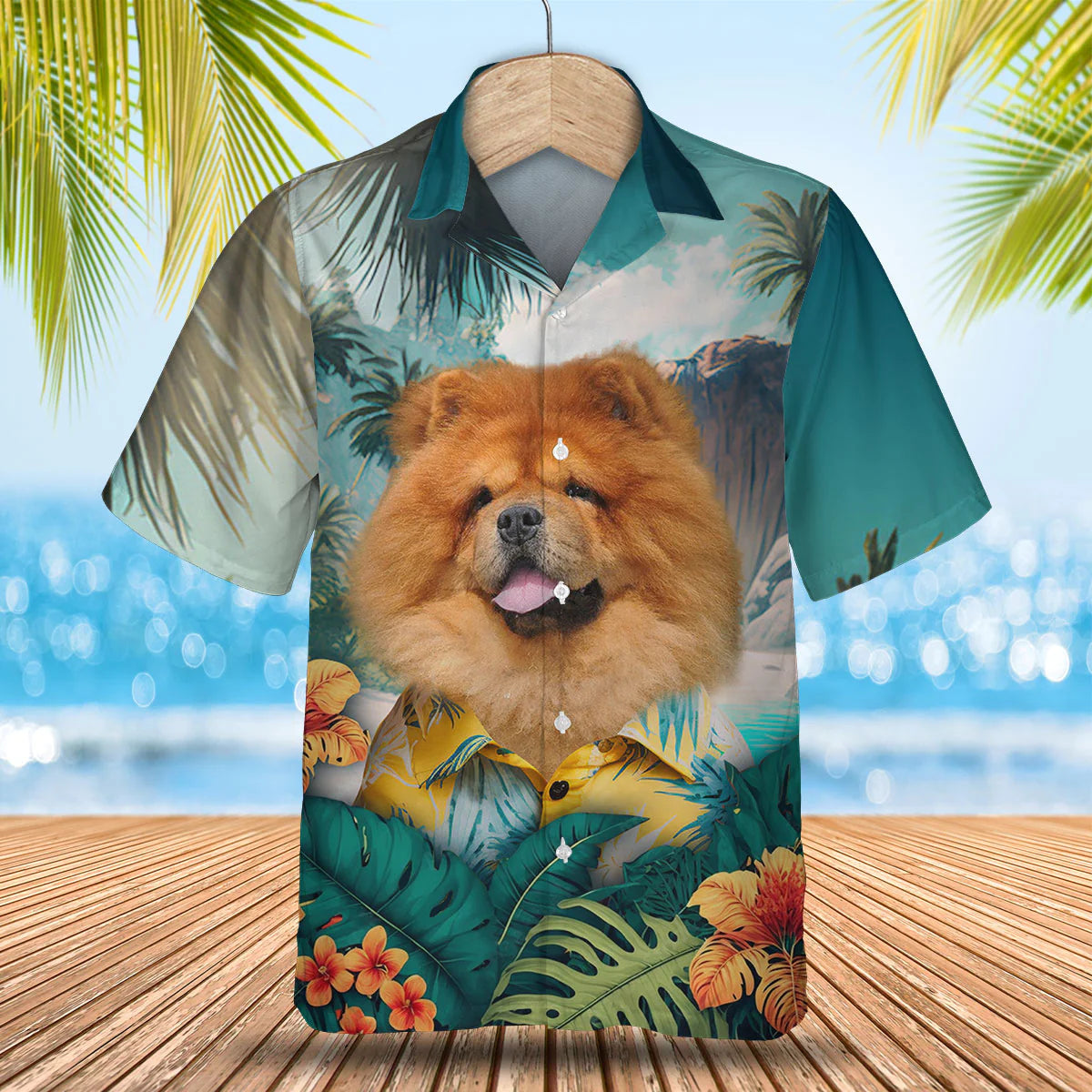Chow Chow - 3D Tropical Hawaiian Shirt