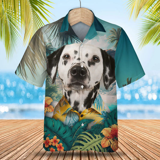 Dalmatian - 3D Tropical Hawaiian Shirt