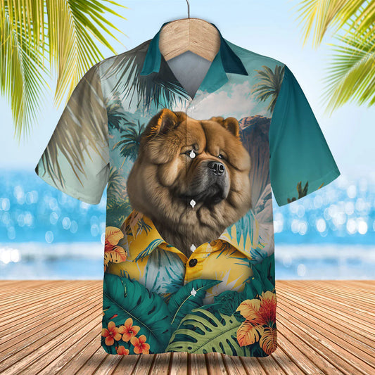 Chow Chow - 3D Tropical Hawaiian Shirt