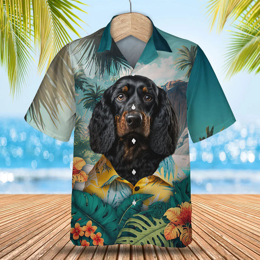 Gordon Setter - 3D Tropical Hawaiian Shirt