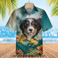 Bernedoodle AI - 3D Tropical Hawaiian Shirt