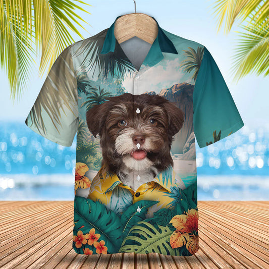 Havanese - 3D Tropical Hawaiian Shirt