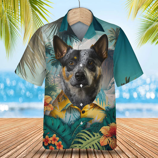 Australian Cattle AI - 3D Tropical Hawaiian Shirt