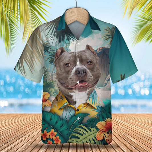 American Bully - 3D Tropical Hawaiian Shirt