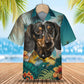 Dachshund 2 - 3D Tropical Hawaiian Shirt