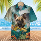 French Bulldog 3 - 3D Tropical Hawaiian Shirt