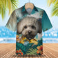 Maltipoo - 3D Tropical Hawaiian Shirt
