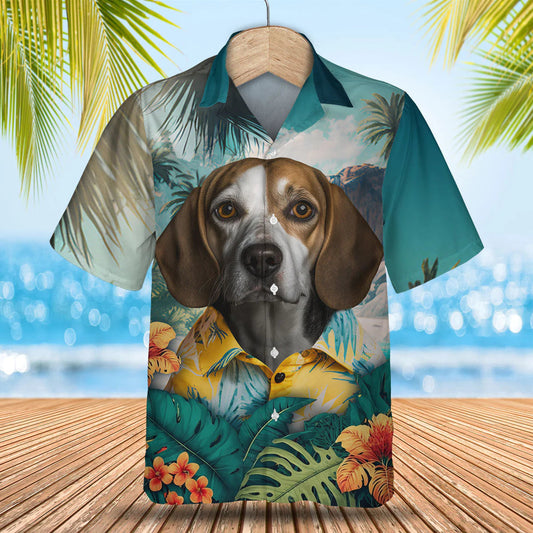 Beagle AI - 3D Tropical Hawaiian Shirt