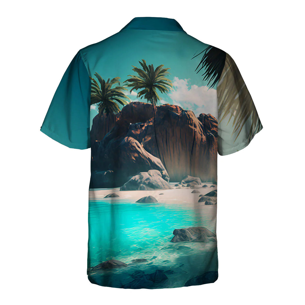 Irish Wolfhound - 3D Tropical Hawaiian Shirt