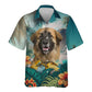 Leonberger - 3D Tropical Hawaiian Shirt