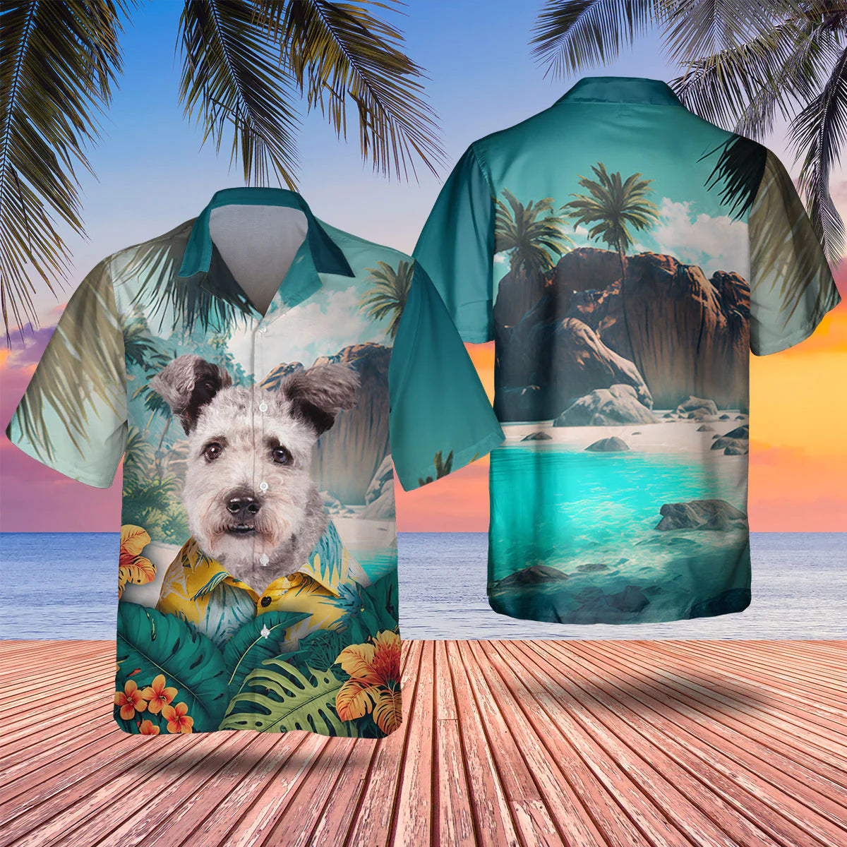 Pumi Dog - 3D Tropical Hawaiian Shirt