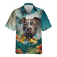 Pitbull - 3D Tropical Hawaiian Shirt