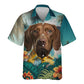 Vizsla - 3D Tropical Hawaiian Shirt