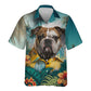 Bulldog AI - 3D Tropical Hawaiian Shirt