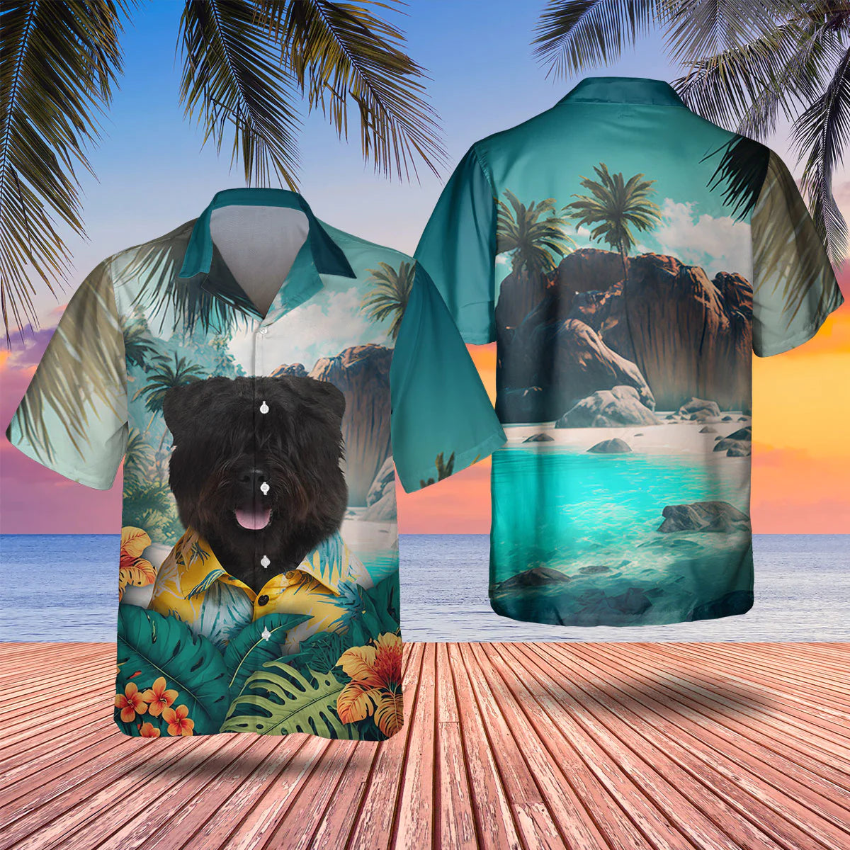 Bouvier - 3D Tropical Hawaiian Shirt