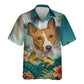 Basenji - 3D Tropical Hawaiian Shirt