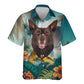 Australian Kelpie - 3D Tropical Hawaiian Shirt