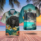 Poodle - 3D Tropical Hawaiian Shirt
