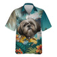 Lhasa Apso - 3D Tropical Hawaiian Shirt