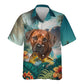 Rhodesian Ridgeback - 3D Tropical Hawaiian Shirt