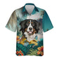 Greater Swiss Mountain Dog - 3D Tropical Hawaiian Shirt