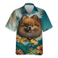 Pomeranian - 3D Tropical Hawaiian Shirt