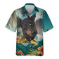 Manchester Terrier - 3D Tropical Hawaiian Shirt