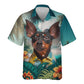 Pinscher - 3D Tropical Hawaiian Shirt