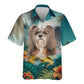 Lhasa Apso - 3D Tropical Hawaiian Shirt