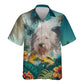 Old English Sheepdog - 3D Tropical Hawaiian Shirt