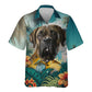 English Mastiff Brindle - 3D Tropical Hawaiian Shirt