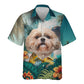 Shih Tzu - 3D Tropical Hawaiian Shirt
