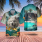Samoyed - 3D Tropical Hawaiian Shirt
