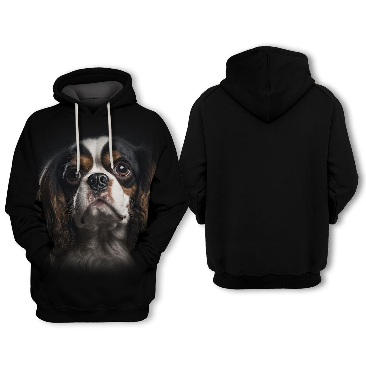 Cavalier King Charles Spaniel 2 - Unisex 3D Graphic Hoodie