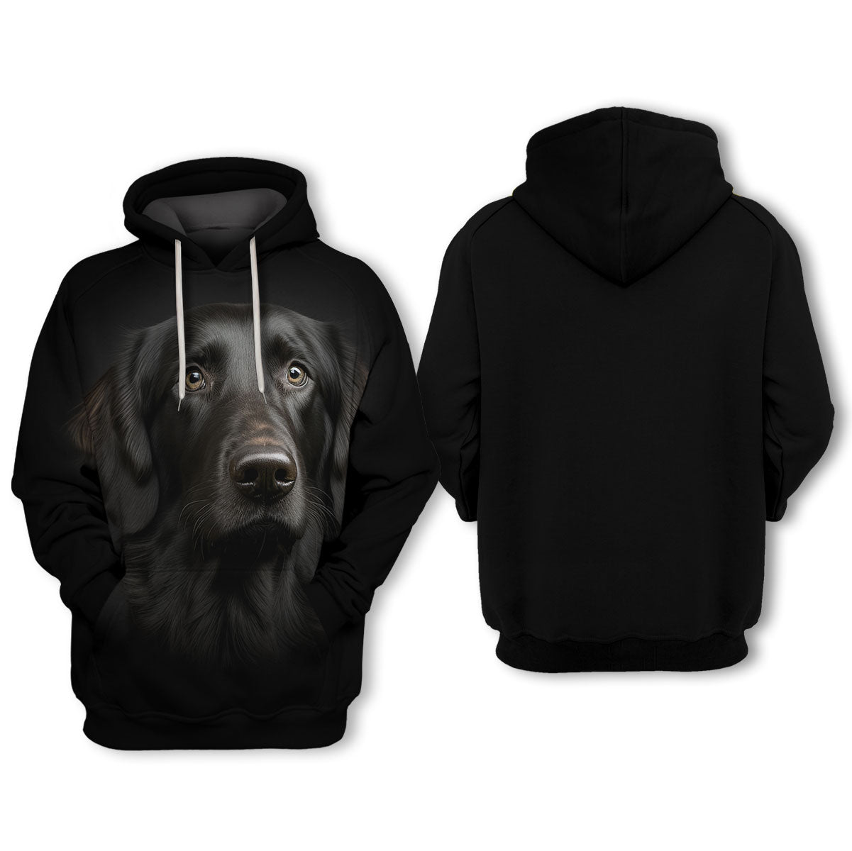 Flat Coated Retriever - Unisex 3D Graphic Hoodie