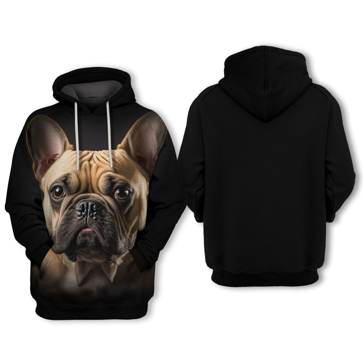 French Bulldog 3 - Unisex 3D Graphic Hoodie