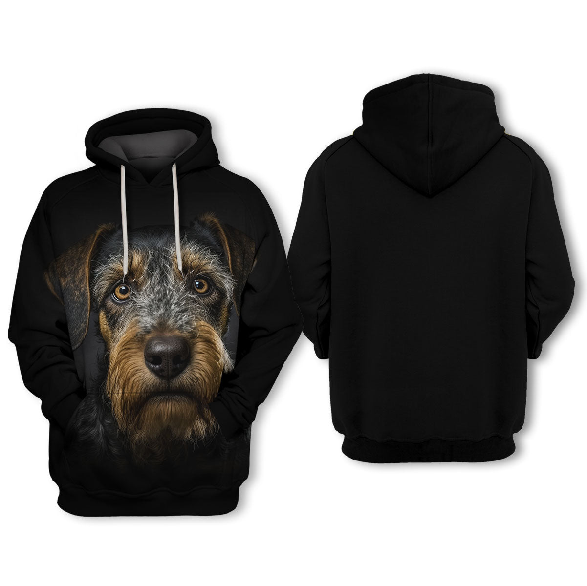 Jagdterrier - Unisex 3D Graphic Hoodie