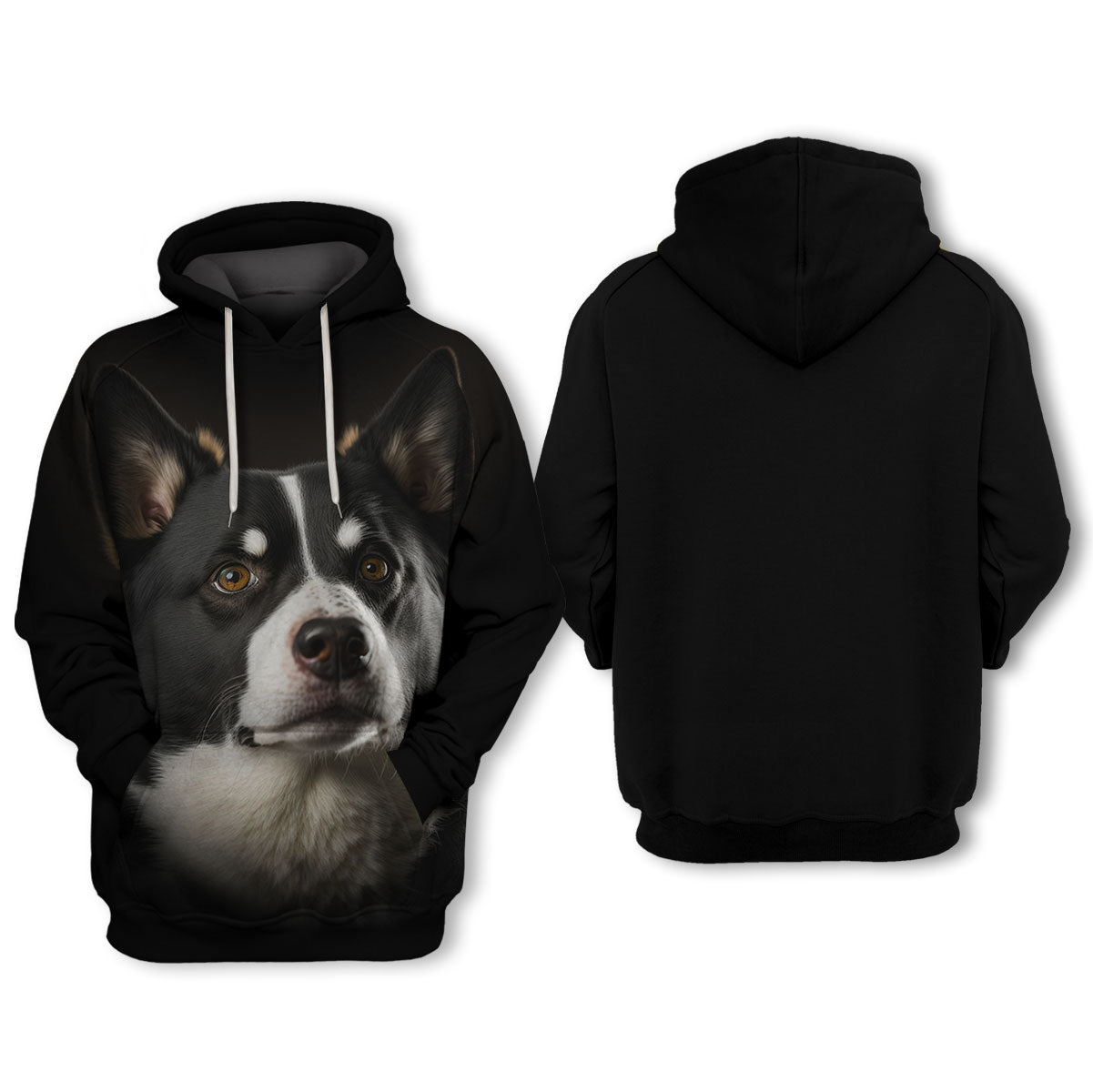 Karelian Bear Dog - Unisex 3D Graphic Hoodie