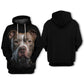 Pitbull - Unisex 3D Graphic Hoodie