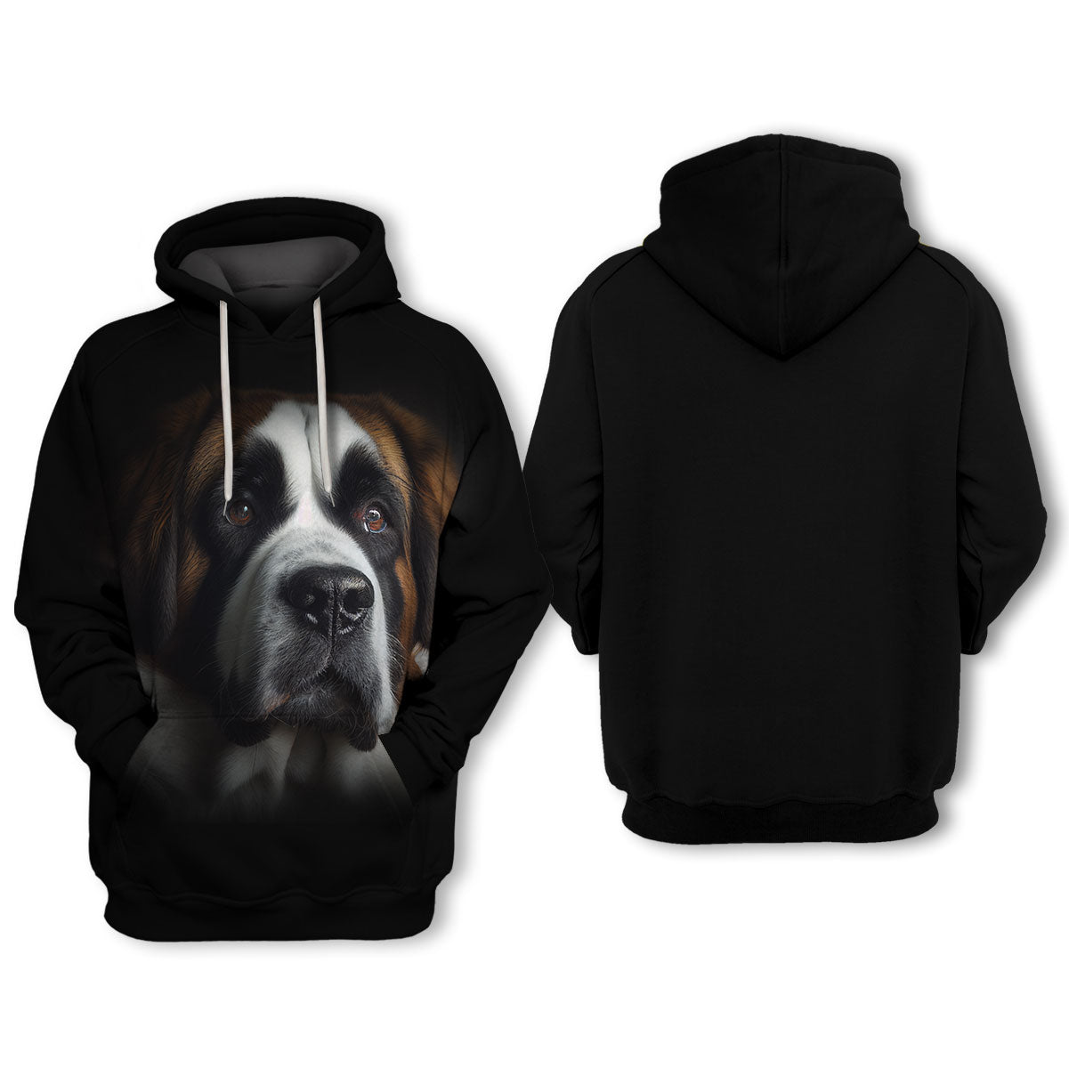 Saint Bernard 1 - Unisex 3D Graphic Hoodie